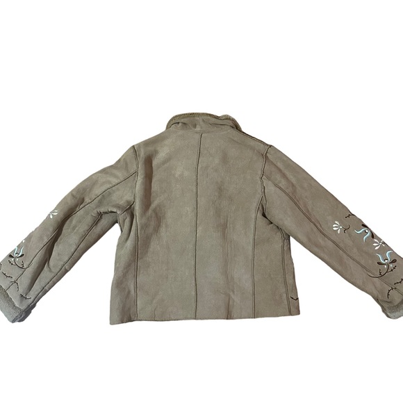 Vintage Penny Lane Cropped Floral Coat Size Medium - Picture 5 of 5